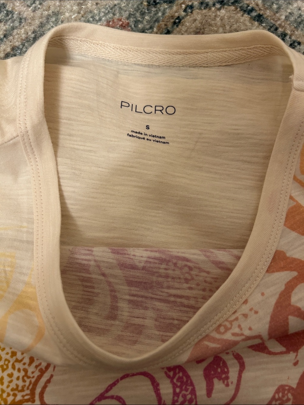 NWT Pilcro Anthropologie Graphic Tee Size S - Picture 6 of 10